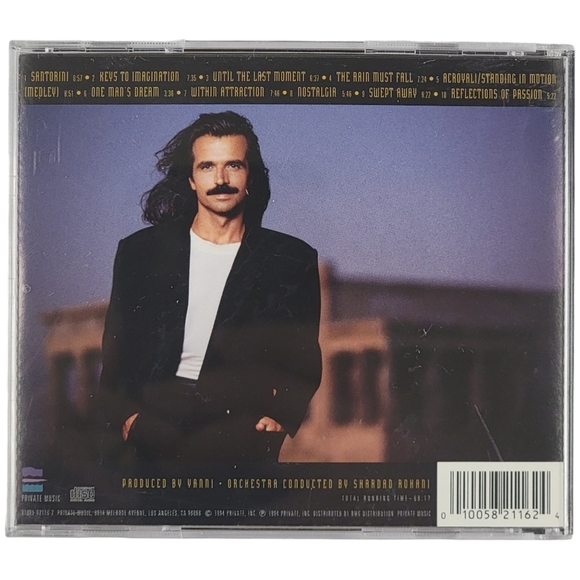 Yanni Live at the Acropolis CD - 1994 - Picture 3 of 3